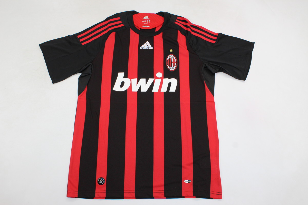 AAA Quality AC Milan 08/09 Home Soccer Jersey